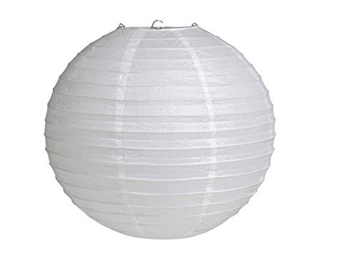 Generic GEN75465 12-Inch Paper Lantern Lamp Shades White 12-Pack