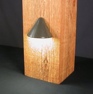 Aurora Deck Lighting Vega 12V Deck Post Surface Light 1W LED Bronze