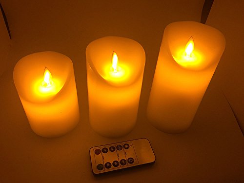 Flameless Candle Battery Operated Flickering Flameless Candle Pillar Led Candle Dancing Led Candle Real Waxamp