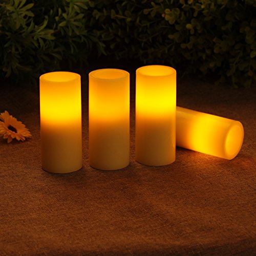 Led Candleshome Impressions Flameless Pillar Votive Led Candle With Timerbattery Operatedhome Decorations For