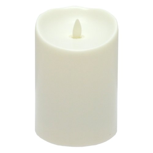 Luminara Flameless Candle - Vanilla Scented Outdoor Pillar - 375 X 5 Inches