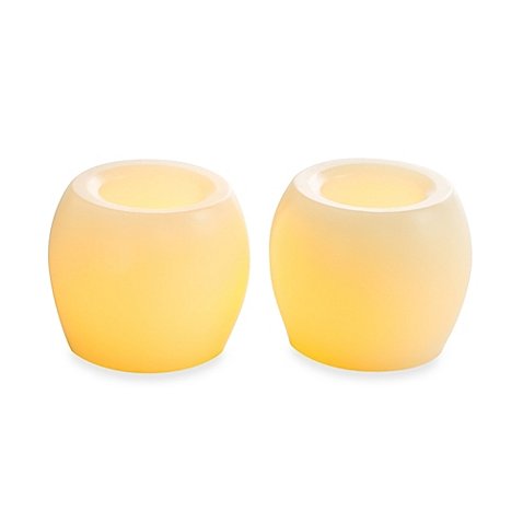 Candle Impressions 2-Pack Flameless Mini Wax Hurricanes