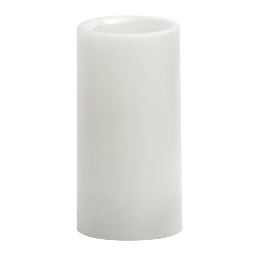 Candle Impressions Cat64600wh01 6-inch Smooth Flameless Candle With Vanilla Fragrance White