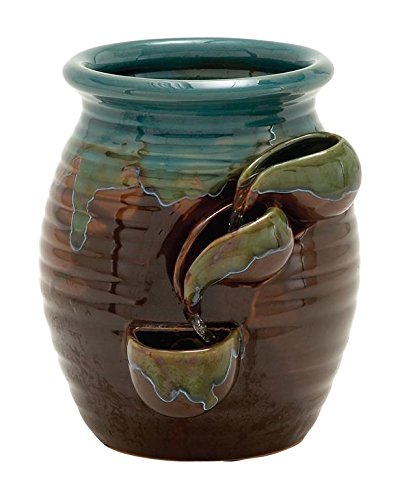 Deco 79 40862 Ceramic Fountain 9W 10H -