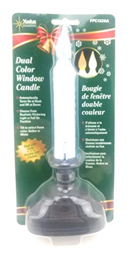 Xodus Dual Color LED Flameless Window Candle