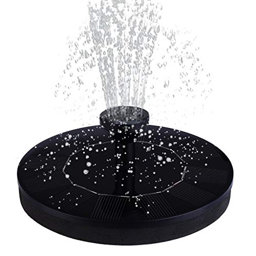 HYGJ Solar Energy Pump Fountain Water Floating Pond Garden Patio Decoration