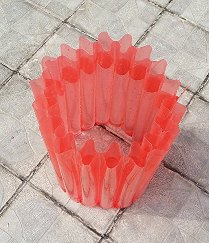 DCP Wall Water Plant Protector Plant Cover Season Extender Gardening Teepee Red 6 Pack