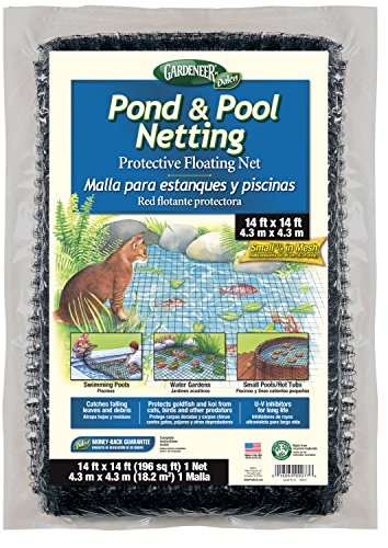 Gardeneer By Dalen Pondamp Pool Netting Protective Floating Net 14 X 14