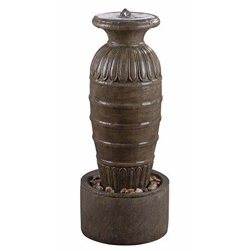 Kenroy Home 50039te Ernesto Outdoor Floor Fountain Tuscan Earth Finish