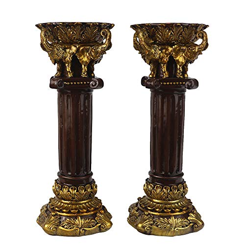 BJSM Candle Holders 11 inch Tall Candle Holder Wedding Event Candelabra Candle Stand Big Candlestick