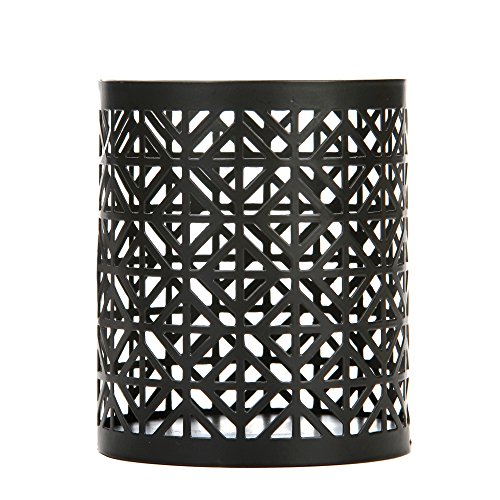 Hosley Metal Jar Candle SleevesHolders - Your Choice of Colors and Designs Oil Rubbed Bronze