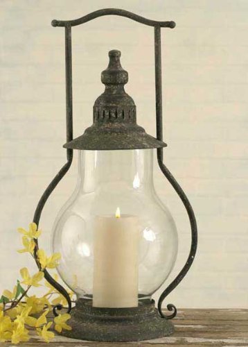 Vintage Style Steeple Indoor Outdoor Lantern Candleholder Candle Holder