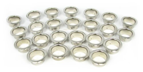 25pcs. 7/8" Nickel Grommets/candle Cups