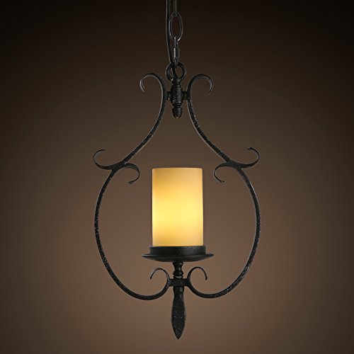 Tydxsd American Village Candle Holders Candles One-iron Chandeliers And Elegant Restaurant And Leisure Room Chandelier