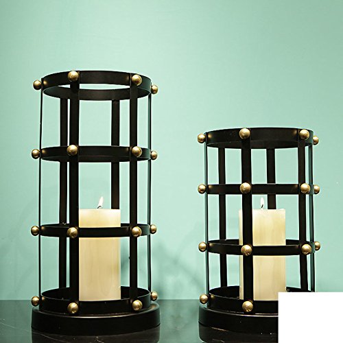 living metal candle holder crafts candlesticks ornaments Simple and modern dining table candle holder decoration