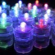 SUPER Bright LED Floral Tea Light Submersible Lights For Party Wedding RGBChanging color 20 Pack