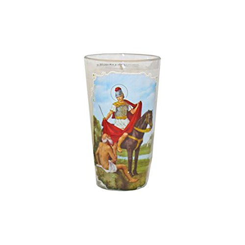 Product Of Glass Candle Cup San Martin Caballero Count 1 - Candle  Grab Varieties Flavors