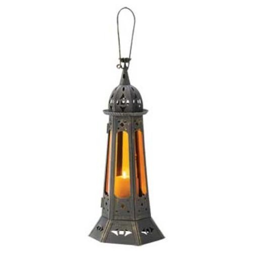 Moroccan Tower Candle Lantern