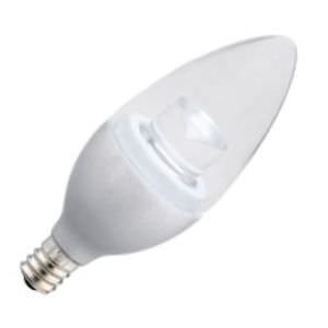 Halco BC3724 80790 - B11CL3827CHRLED Candle Light Bulb