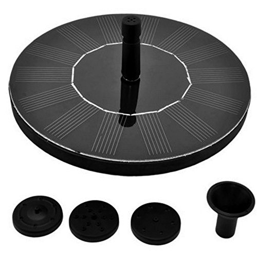 Outdoor Solar Panel Power Brushless Water Floating Pump Floating Fountain Garden Pond Pool Garden Watering Kit Decoration
