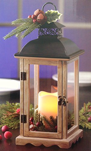 Decorative Holiday LED Candle Lantern - 145 Tall