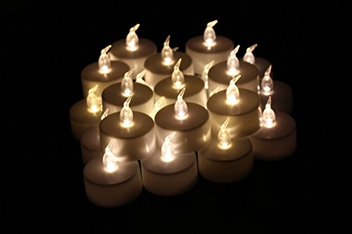 Led Tea Lights Jofan 24pcs Warm White Non-flickering Flameless Candle Led Tealights For Birthday Wedding Restaurants