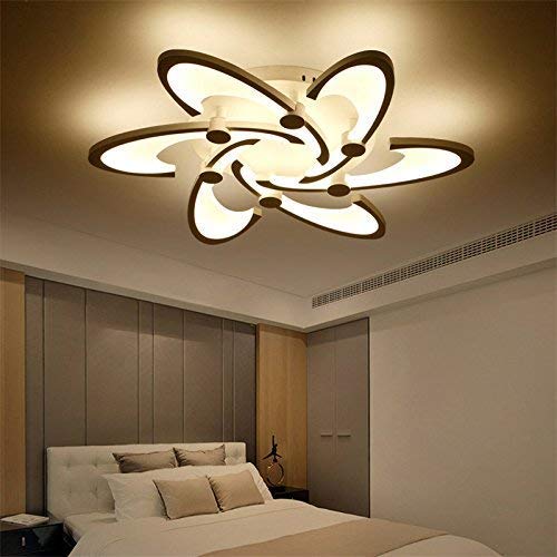 6 Lights LED Ceiling Light Painted Surfaces Embedded Lighting Fixtures for Home Living Room Bedroom Decorative Light Bulbs S664544900002 1200W
