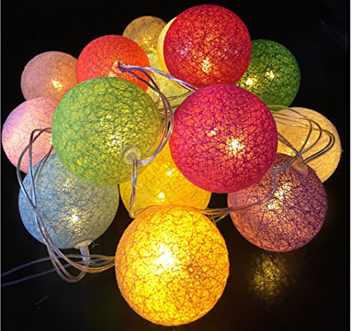 Moore Multicolor Indoor Outdoor Decor String Light 10 Mini Lanterns 656ft Battery Operated