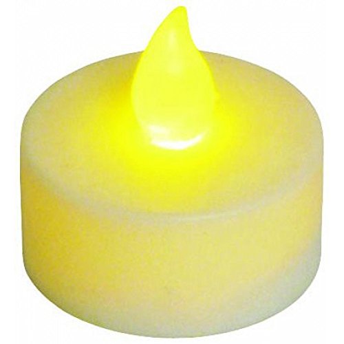Led Candle Light Flameless Tea Light With 12 Rechargeable Frosted Holder Battery Operated Candles multi-colored