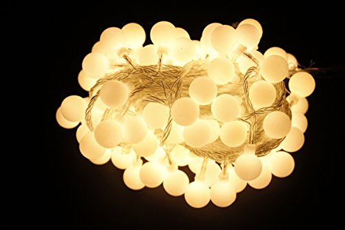 Globe Led String Lights Yikeshu Battery-powered Waterproof Starry Lights For Outdooramp Indoor Decorations13ft