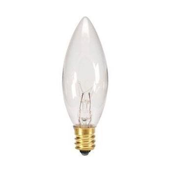 Replacement Light Bulbs For Electric Candle Lamps - 7 Watt Clear Pack Of 5 Bulbs