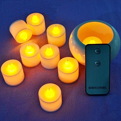 Led Flameless Votive Candles Set Of 20 Remote Control Onoff Switch Wedding Decorations Centerpieces Birthday