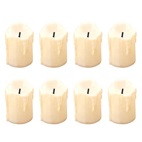 OSALADI LED Electronic Candle Light Timing Creative Craft Candle Light Lamp for Wedding Birthday Party Favors 24Pcs