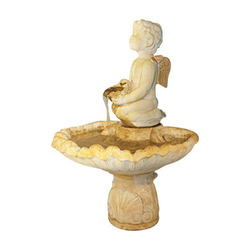 Henri Studio 3 Piece Smiling Cherub Fountain Relic Barro