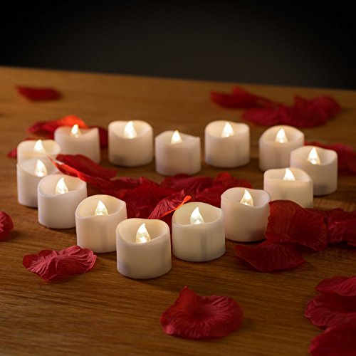 Flameless Candles With Timer - Valkit Votive Candles battery Operated Led Tea Lights Candles With Flickering