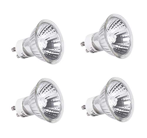 Mandala Crafts Replacement Bulb for Candle Warmer Scent Wax Burner Fragrance Melt Halogen 120v 25-watt GU10 4 Packs