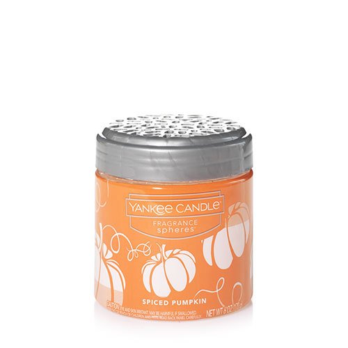 Yankee Candle Spiced Pumpkin Fragrance Spheres Odor Neutralizing Beads Foodamp Spice Scent