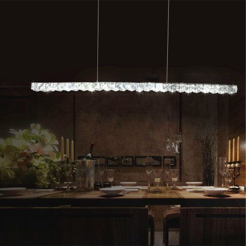 LightInTheBox Contemporary Crystal LED Pendant Lights Chandelier for BedroomDining RoomStudy RoomOffice 90-240V Warm White