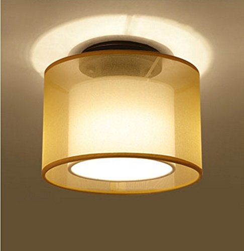 Chinese Aisle Ceiling Lamps Retro Lighting Cloth Balcony Lamps