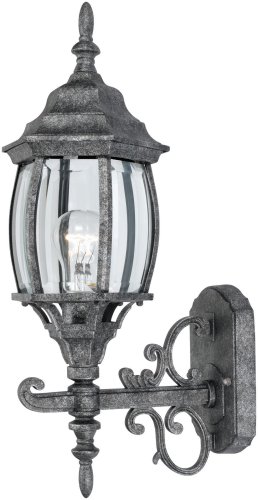 Hardware House 544155 19-34-inch By 6-12-inch Outdoor Lighting Fixture Antique Silver