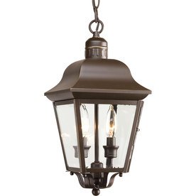 Progress Lighting Andover 1587-in Antique Bronze Hardwired Outdoor Pendant Light