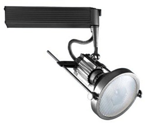 Jesco Lighting HMH901P20201B Contempo 901 Series Metal Halide Track Light Fixture PAR20 20 Watts Black Finish