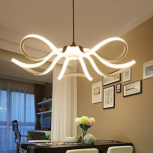 Durable Diameter 55CM Chandelier Living Room Lamp Simple Post-modern LED Dining Room Lamp Acrylic Lampshade Is Not Glare Aluminum Lamp Body Is Bright And Luminous decoration