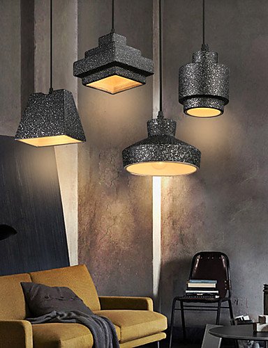 Ssby New Modern Contemporary Decorative Design Ceramic Ceiling Light Dinning Room Bar Cafe Chandelier Black&amp