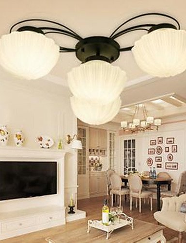 WCG Modern Minimalist Bedroom Ceiling Led Simple Modern Childrens Book Room Bedroom Round Living Room Lamp  warm white