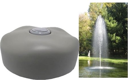 EasyPro Pond Products ACF1 Fountain Head Rocket Nozzle with 24 Float