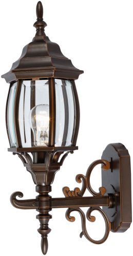 Hardware House 544163 19-34-inch By 6-12-inch Outdoor Lighting Fixture Rust