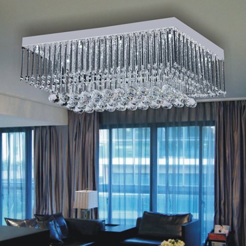 Lightinthebox 12w Artistic Led Ceiling Light In Crystal Beaded Design Modern Home Ceiling Light Fixture Flush