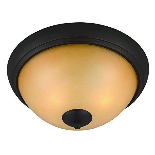 Hardware House Essex Series 2 Light Oil Rubbed Bronze 12 Inch By 5-14 Inch Chandelier Ceiling Lighting Fixture