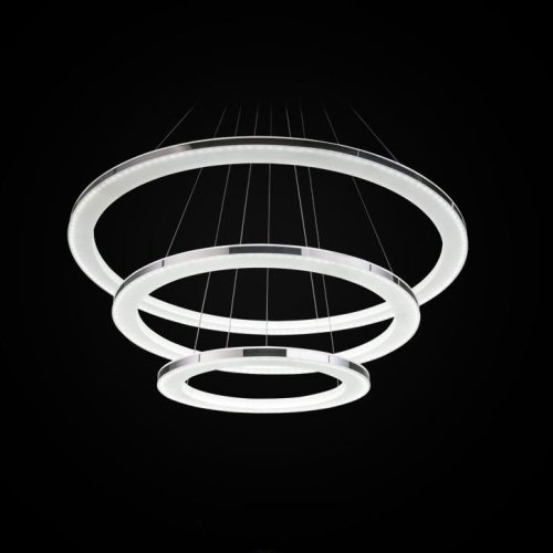 Lightinthebox Pendant Light Modern Design Led Living Three Rings Modern Simple Ceiling Light Fixture Chandeliers